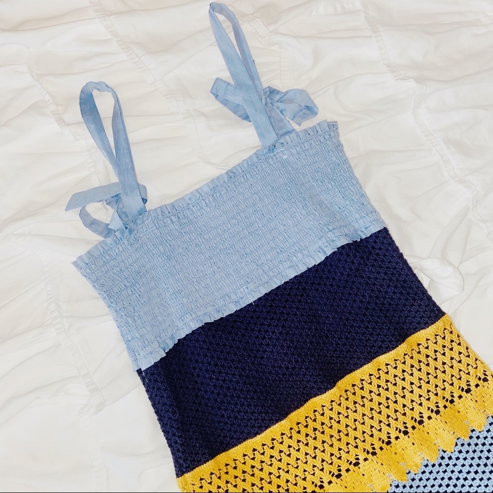 Crochet bodycon dress